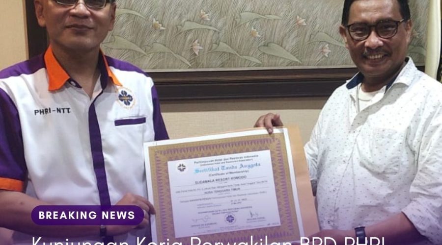 Kunjungan Kerja Perwakilan BPD PHRI Provinsi NTT Ke Sekretariat BPP PHRI